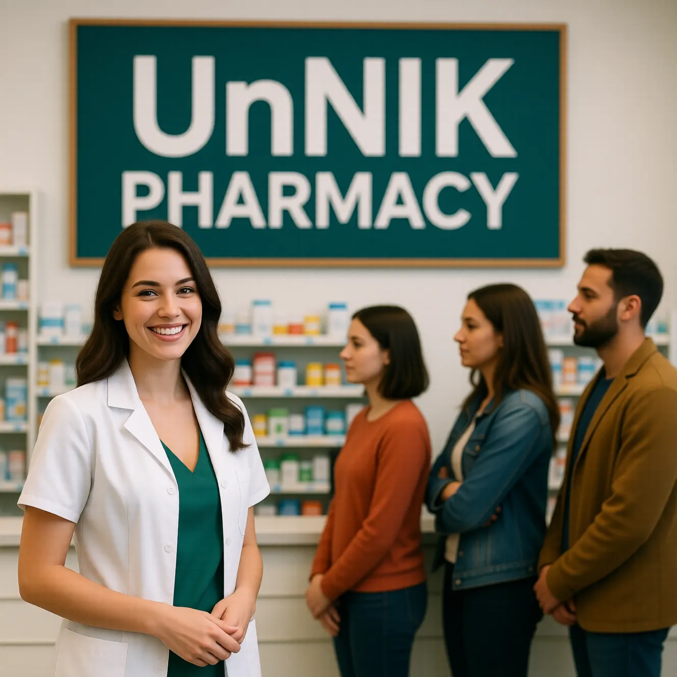 Φαρμακοποιός στο χώρο του φαρμακείου